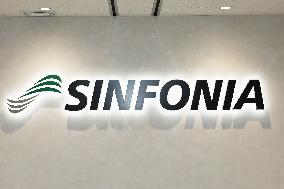 Sinfonia Technology Sign and Logo
